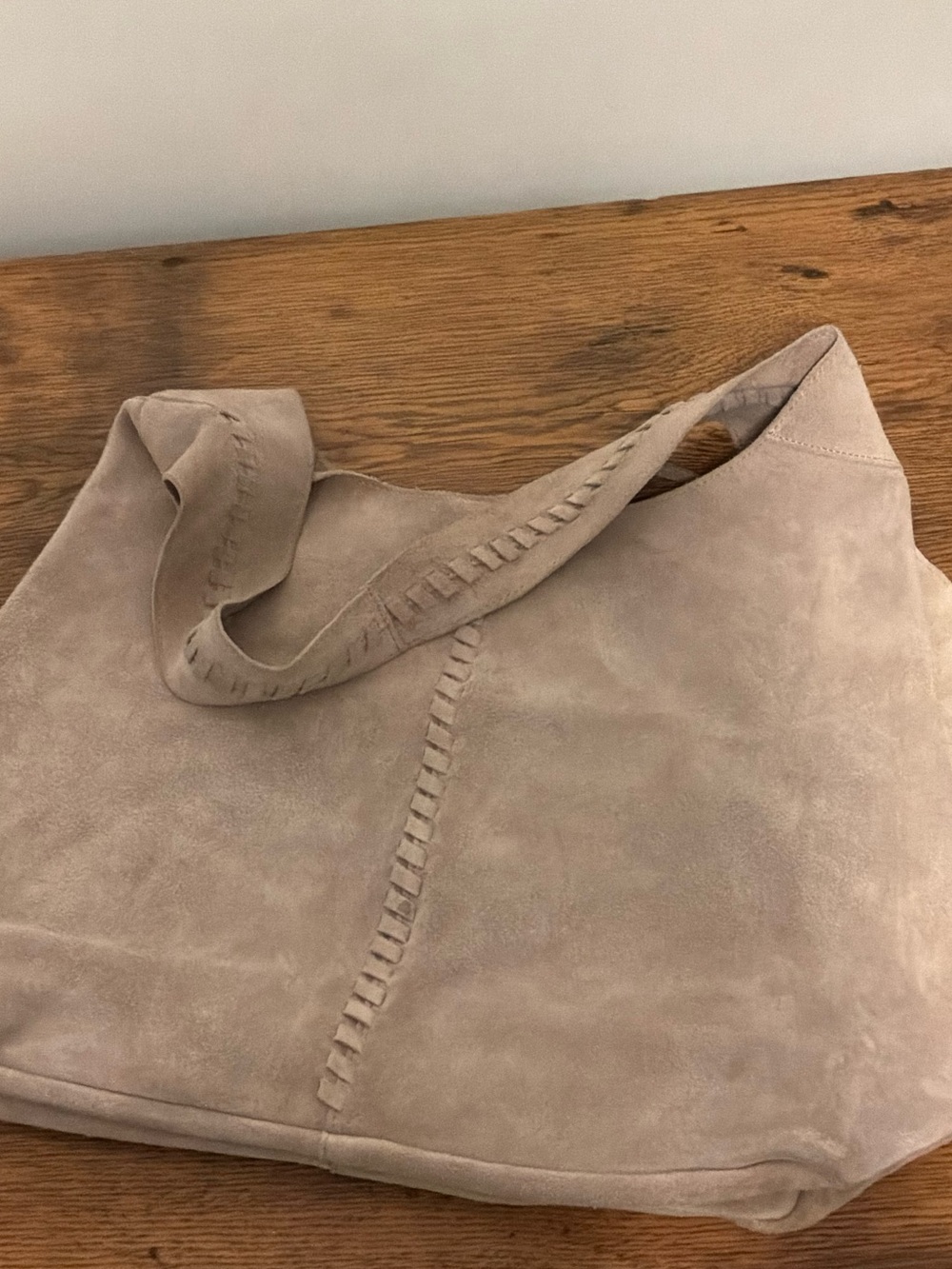 Haute Hippie classic Suede Boho Bag with Removable Pouch - Picture 2 of 12